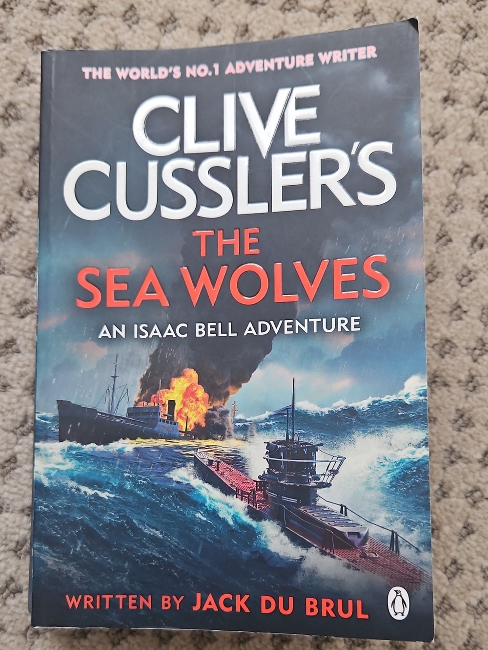 Clive Cussler's The Sea Wolves Paperback Book